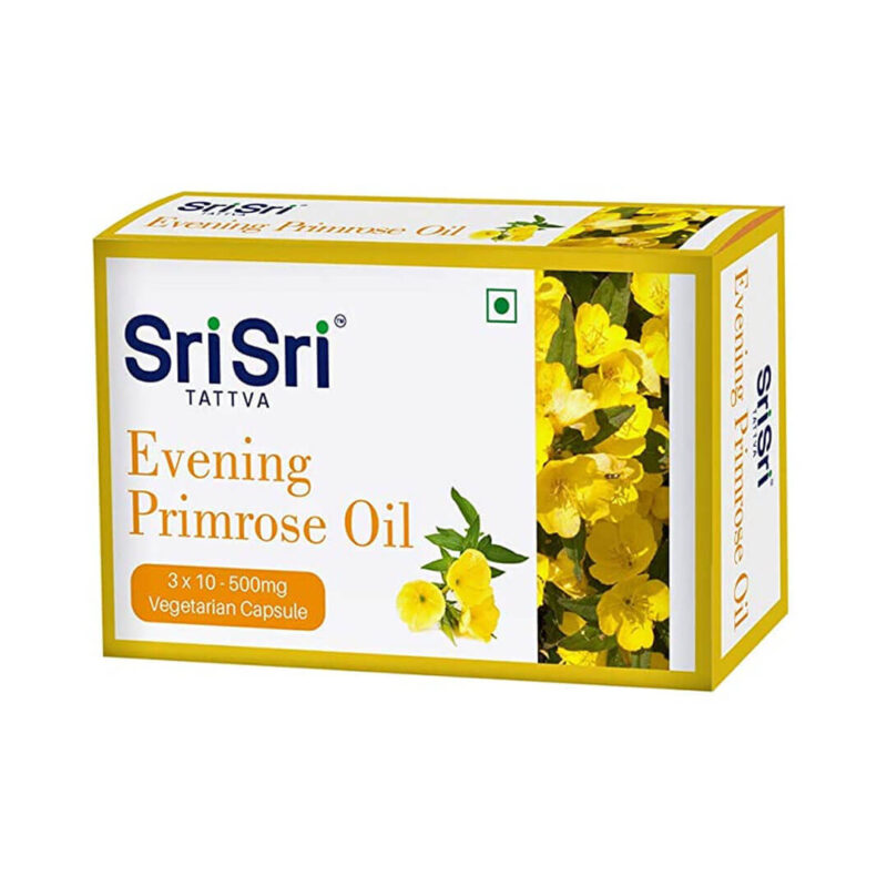 Evening Primrose Oil 30 capsules of 500 mg.