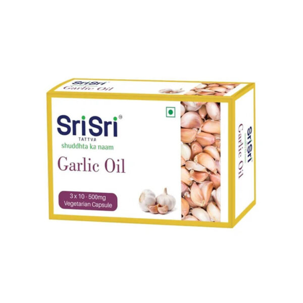 Масло от чесън (Garlic oil) 30 капсули по 500 мг.